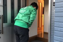 作業完了のご報告、お引き渡し